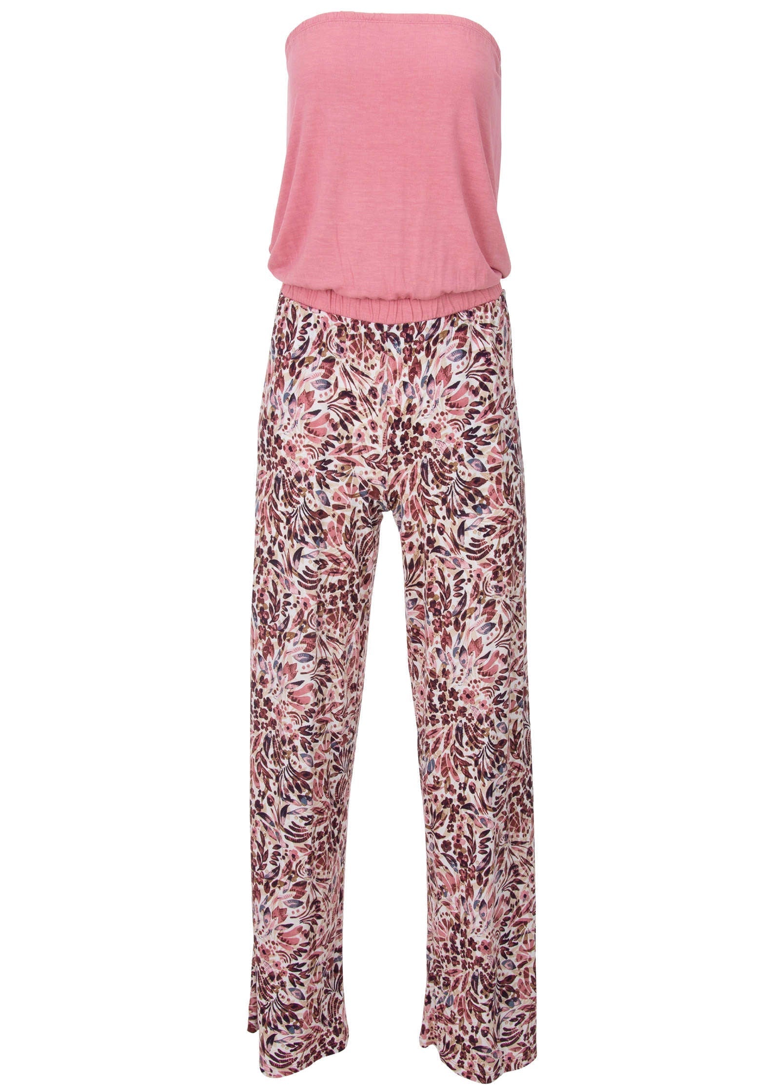 Abstract Mirage Jumpsuit - Cream Multi | Venus Best Seller