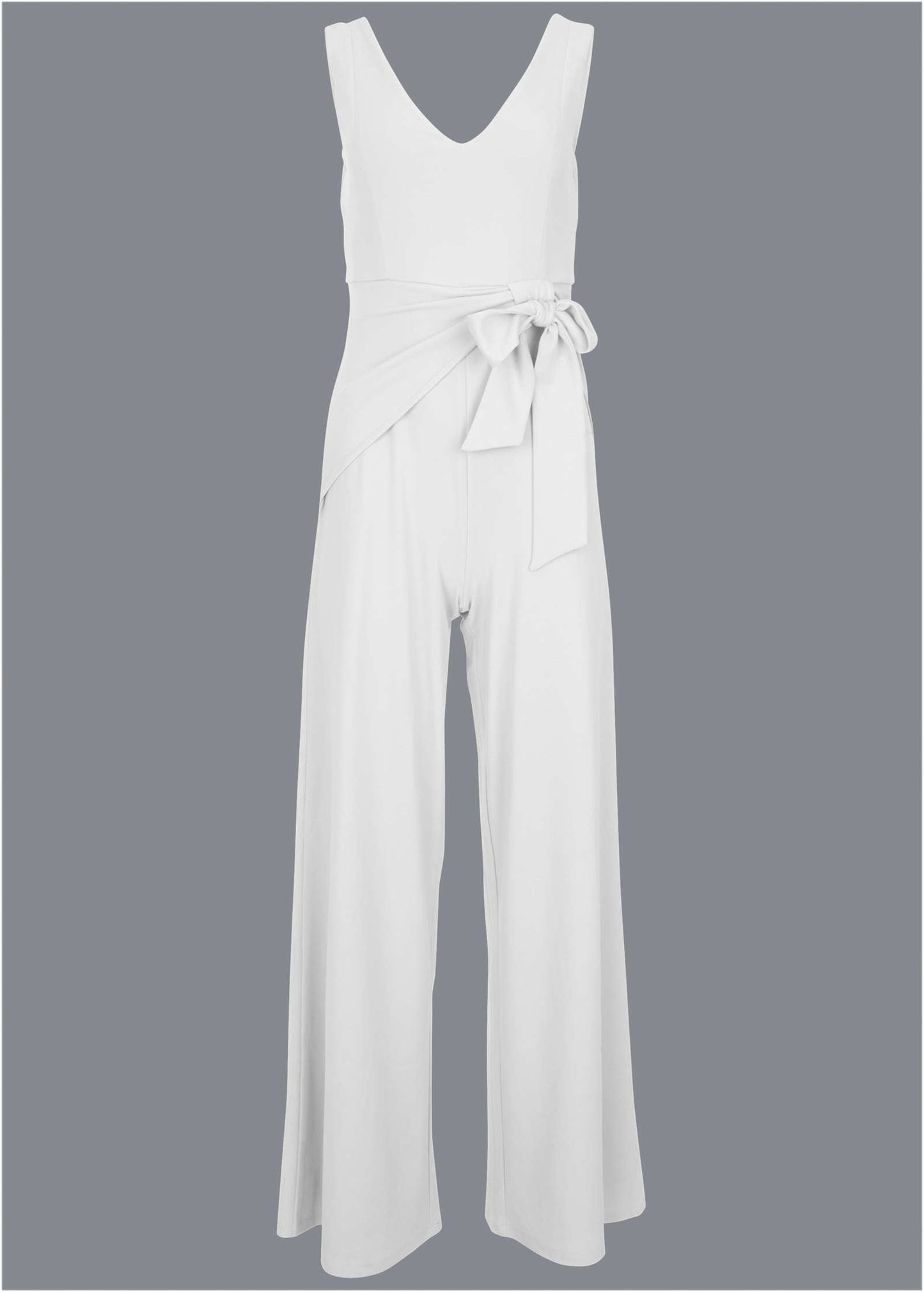 Wide Leg Jumpsuit - White | Venus Customer Favorite