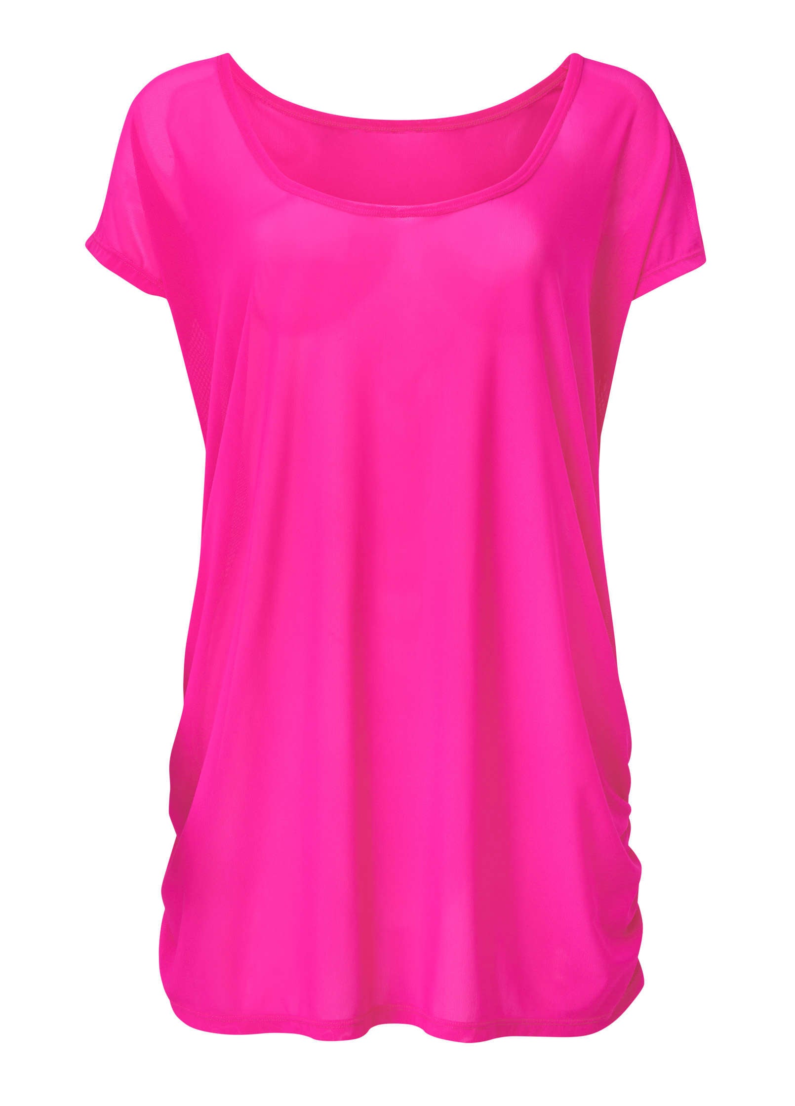 Relaxed Tunic Cover-Up - Electric Pink | Venus Popular Choice