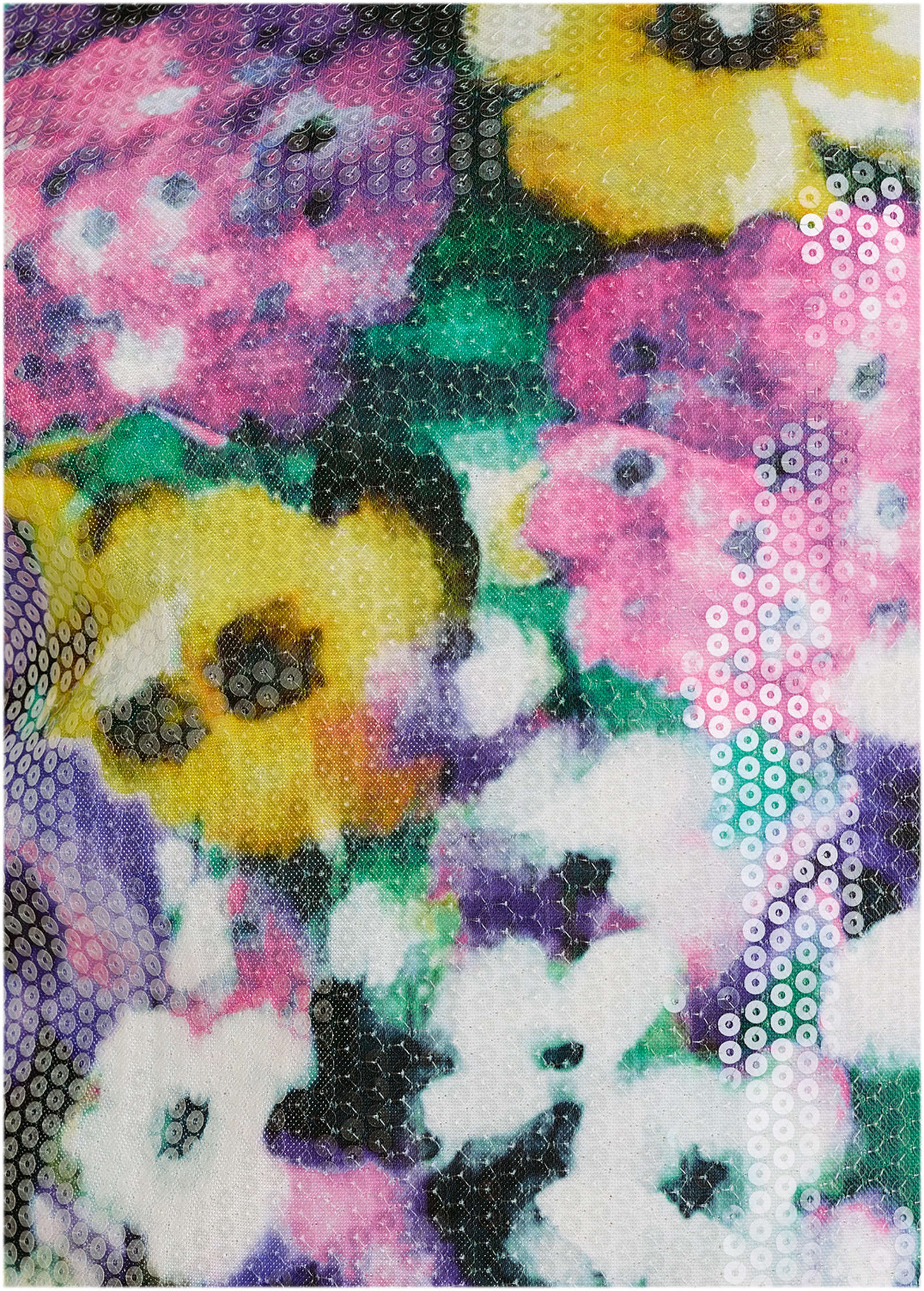 Floral Sequin Mini Dress - Monet's Garden | Venus Featured