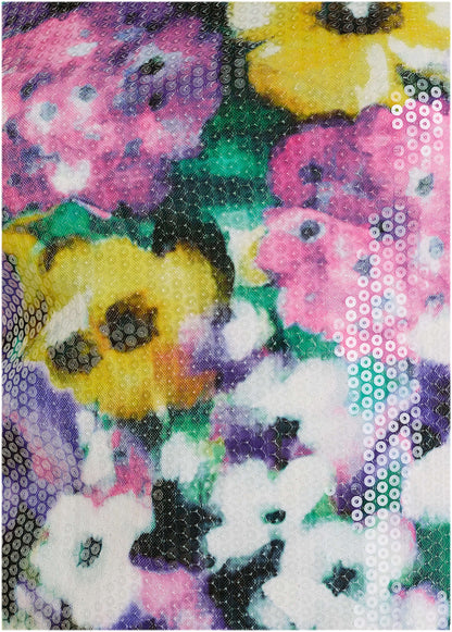 Floral Sequin Mini Dress - Monet's Garden | Venus Featured