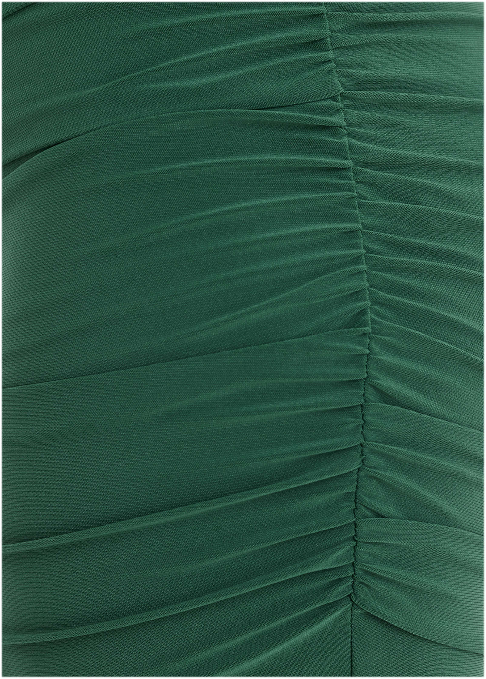 Ruched Side Ponte Mini - Tropical Green | Venus Popular Choice