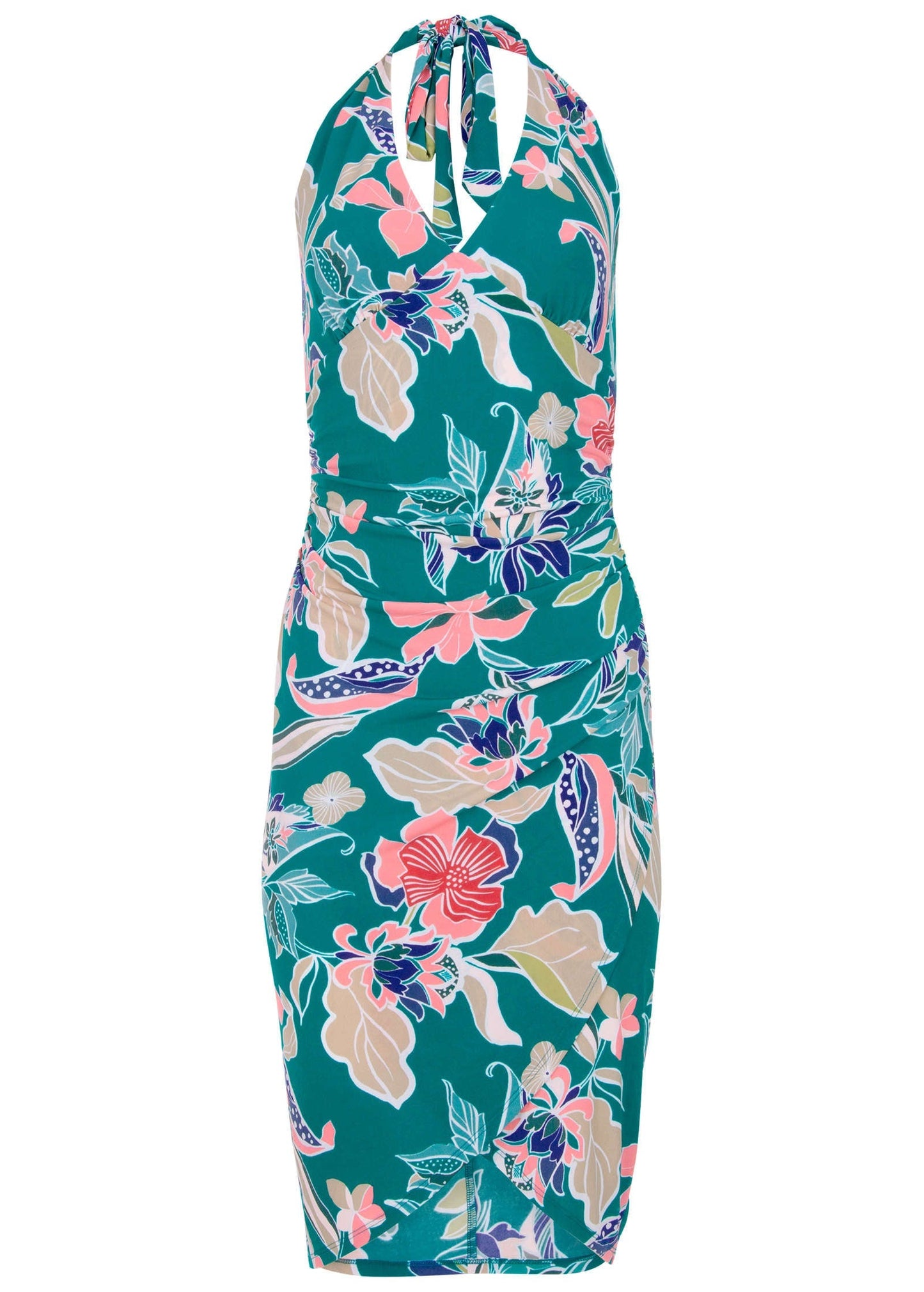 Halter Wrap Dress - Paradise Floral | Venus Customer Favorite