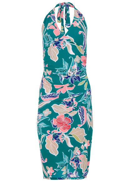 Halter Wrap Dress - Paradise Floral | Venus Customer Favorite