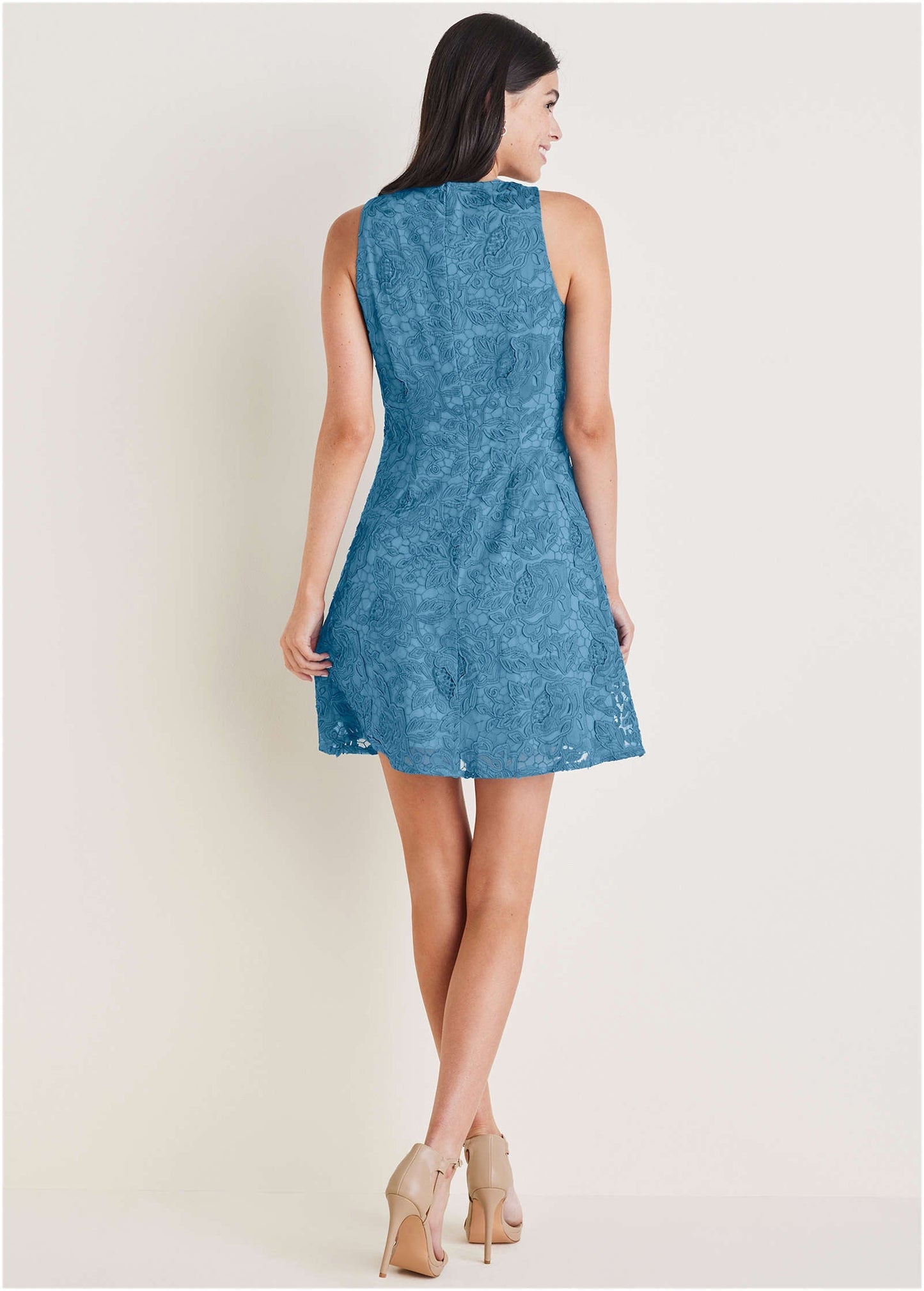 Lace Mini Dress - Niagara | Venus Popular Choice