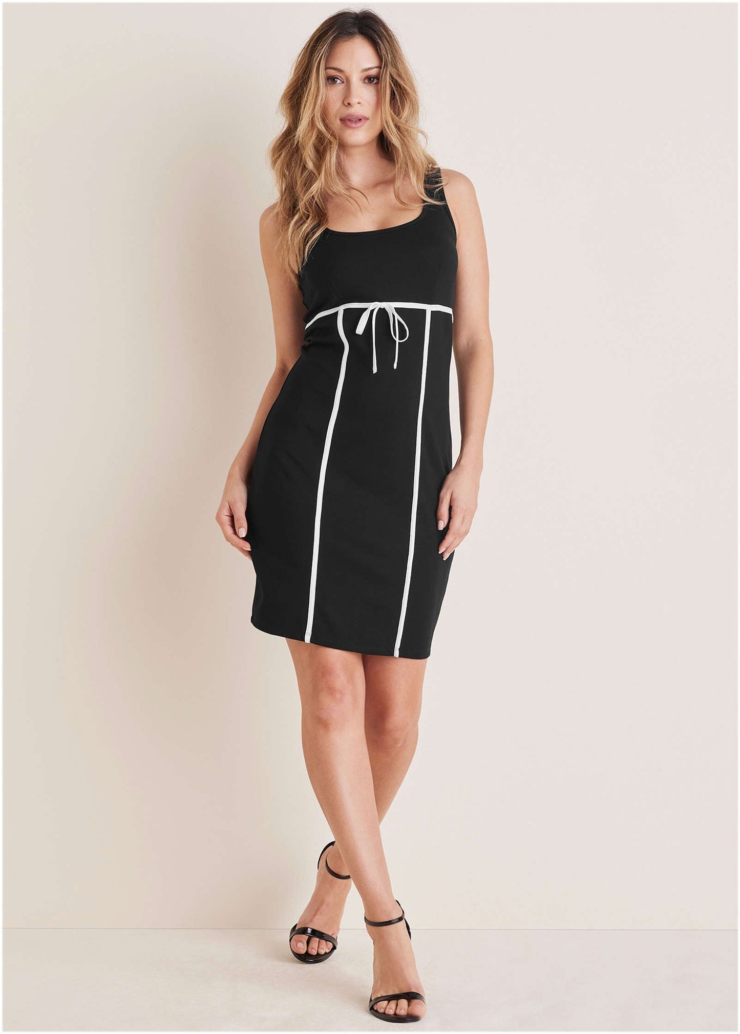 Ponte Bodycon Mini - Jet Black | Venus Special Offer