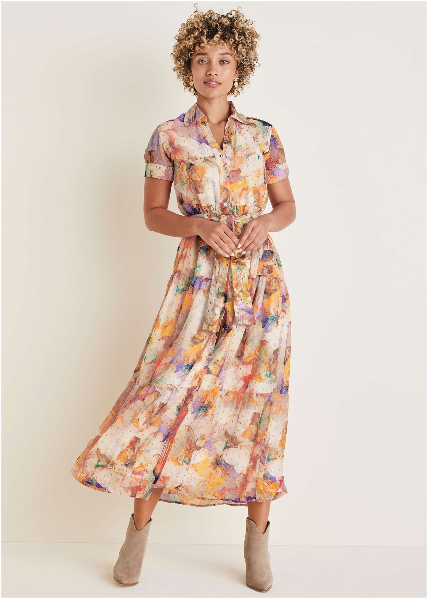 Solid Shine Detail Maxi Digital Wildflowers | Venus Limited Edition