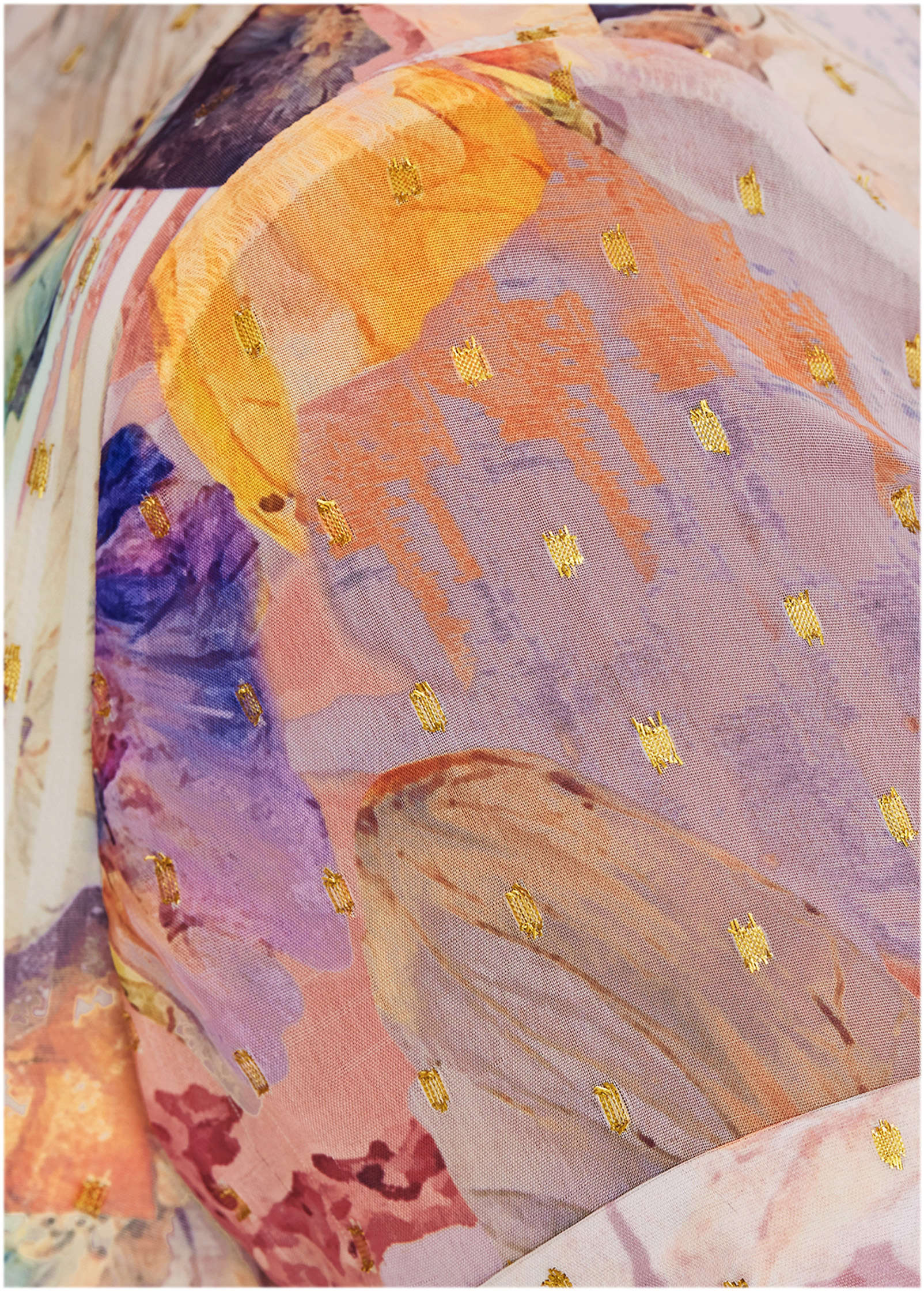 Solid Shine Detail Maxi Digital Wildflowers | Venus Limited Edition