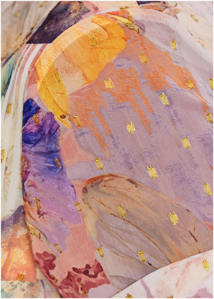 Solid Shine Detail Maxi Digital Wildflowers | Venus Limited Edition