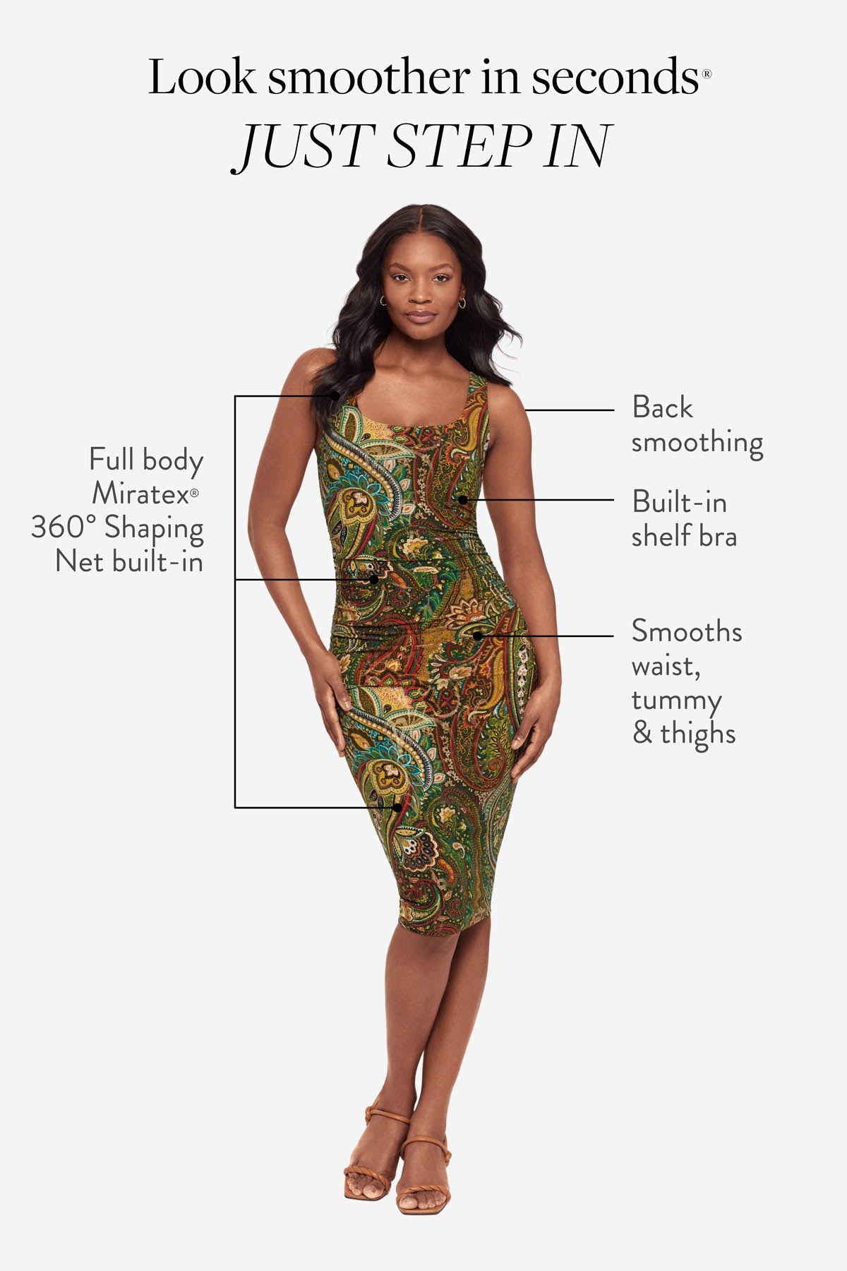 Suki Shaping Dress in Kashmir | Venus Popular Choice
