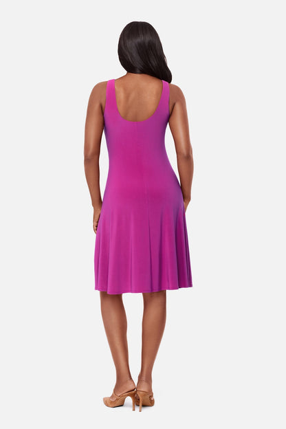 Remi Fit & Flair Shaping Dress in Framboise | Venus Best Seller