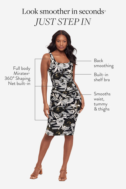 Suki Shaping Dress In Lirios | Venus Customer Favorite