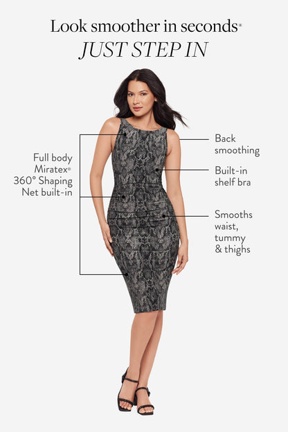 Regi Shaping Dress In Serpiente | Venus Popular Choice