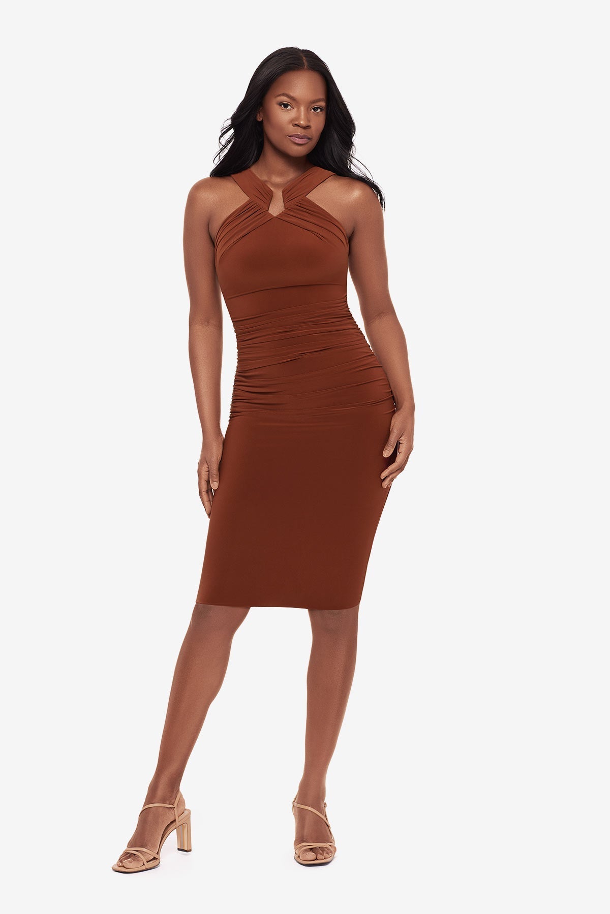 Idol Shaping Dress in Copper | Venus Limited Edition