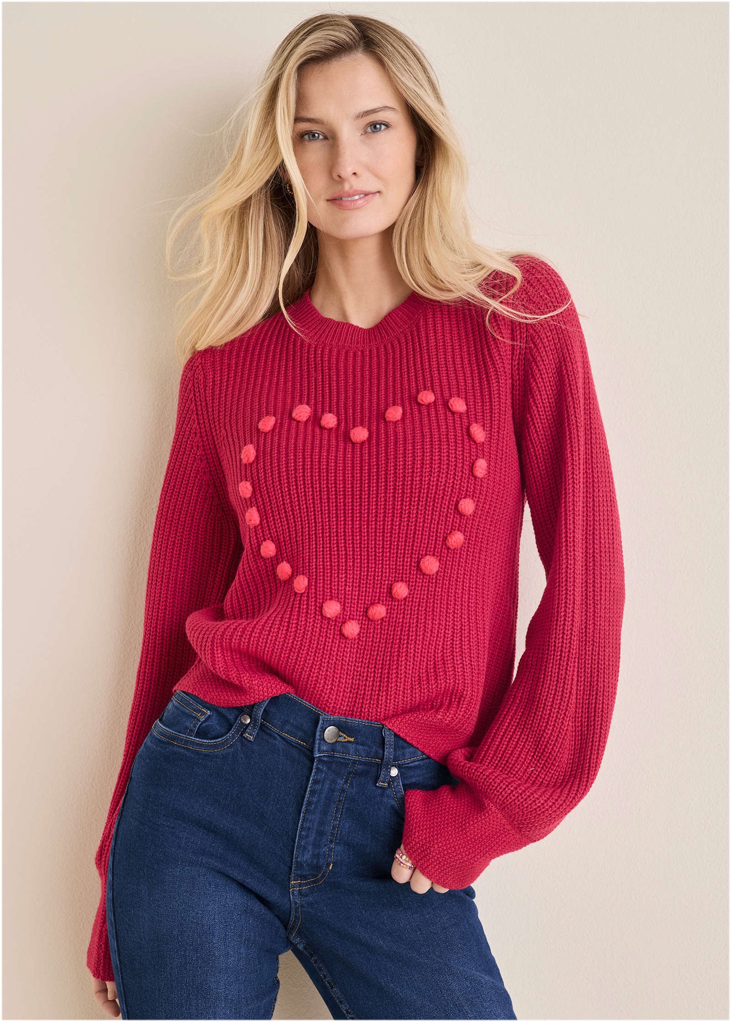 Valentine's Heart Sweater for Women | Fashion | Venus Best Seller