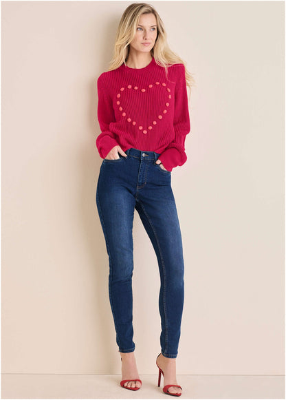Valentine's Heart Sweater for Women | Fashion | Venus Best Seller