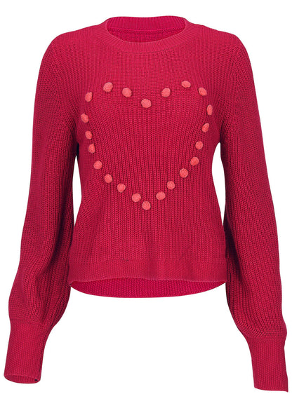 Valentine's Heart Sweater for Women | Fashion | Venus Best Seller