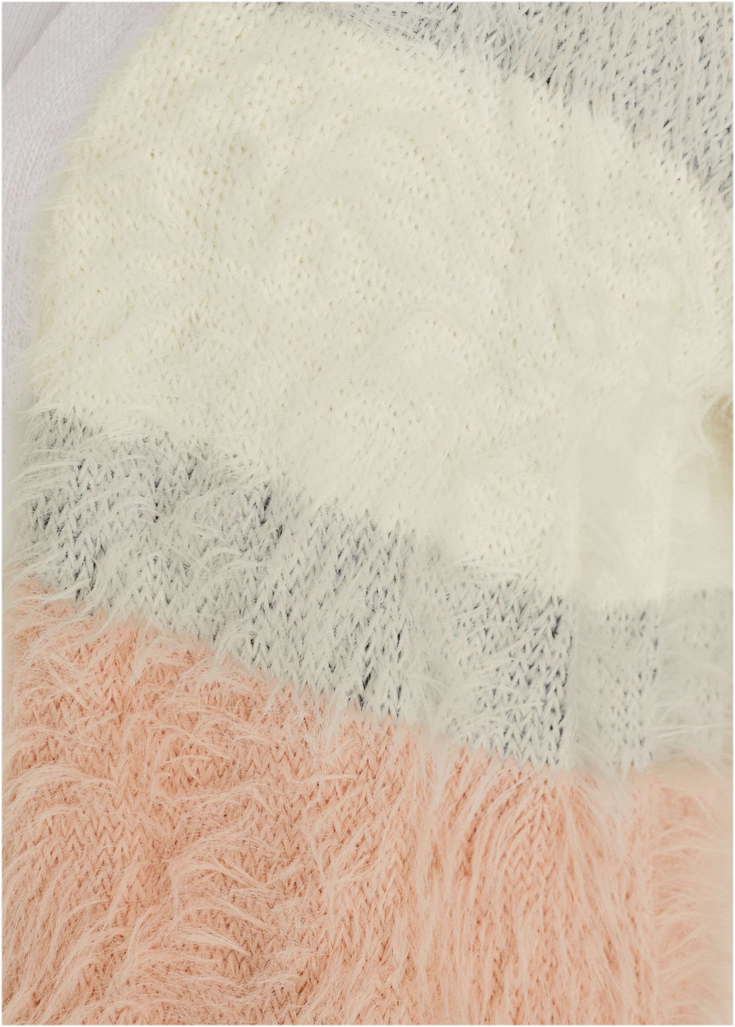 Eyelash Cardigan - White Multi | Venus Sale