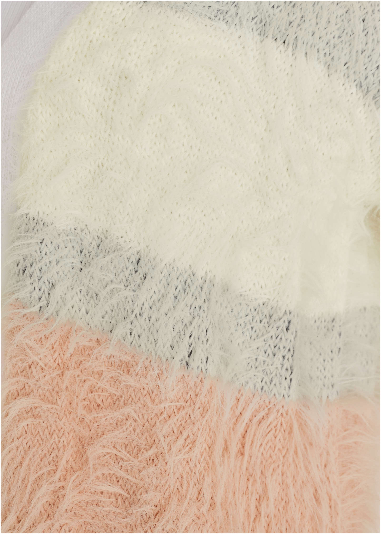 Eyelash Cardigan - White Multi | Venus Sale