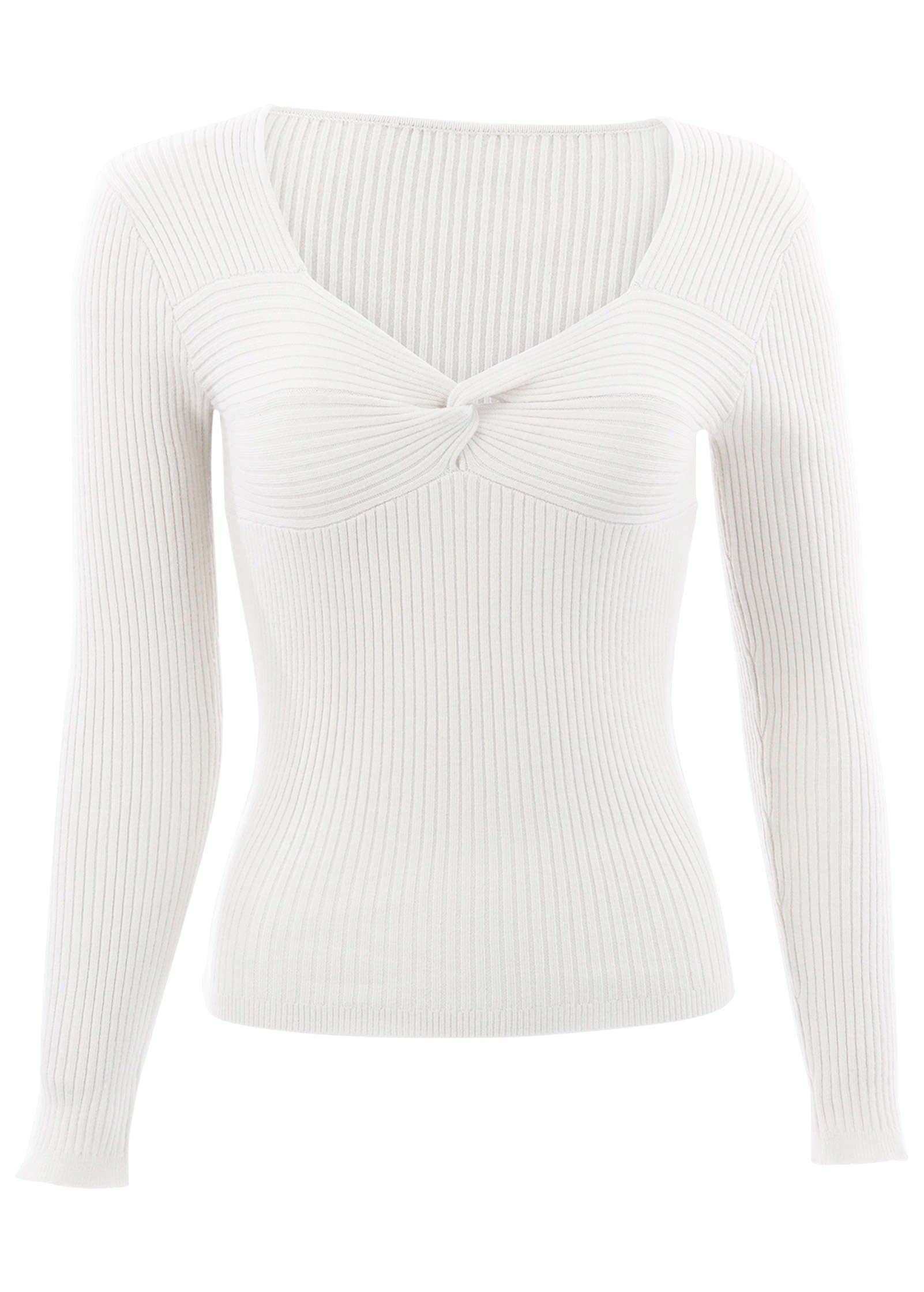 Long Sleeve Sweater - Cloud Dancer | Venus Special Offer