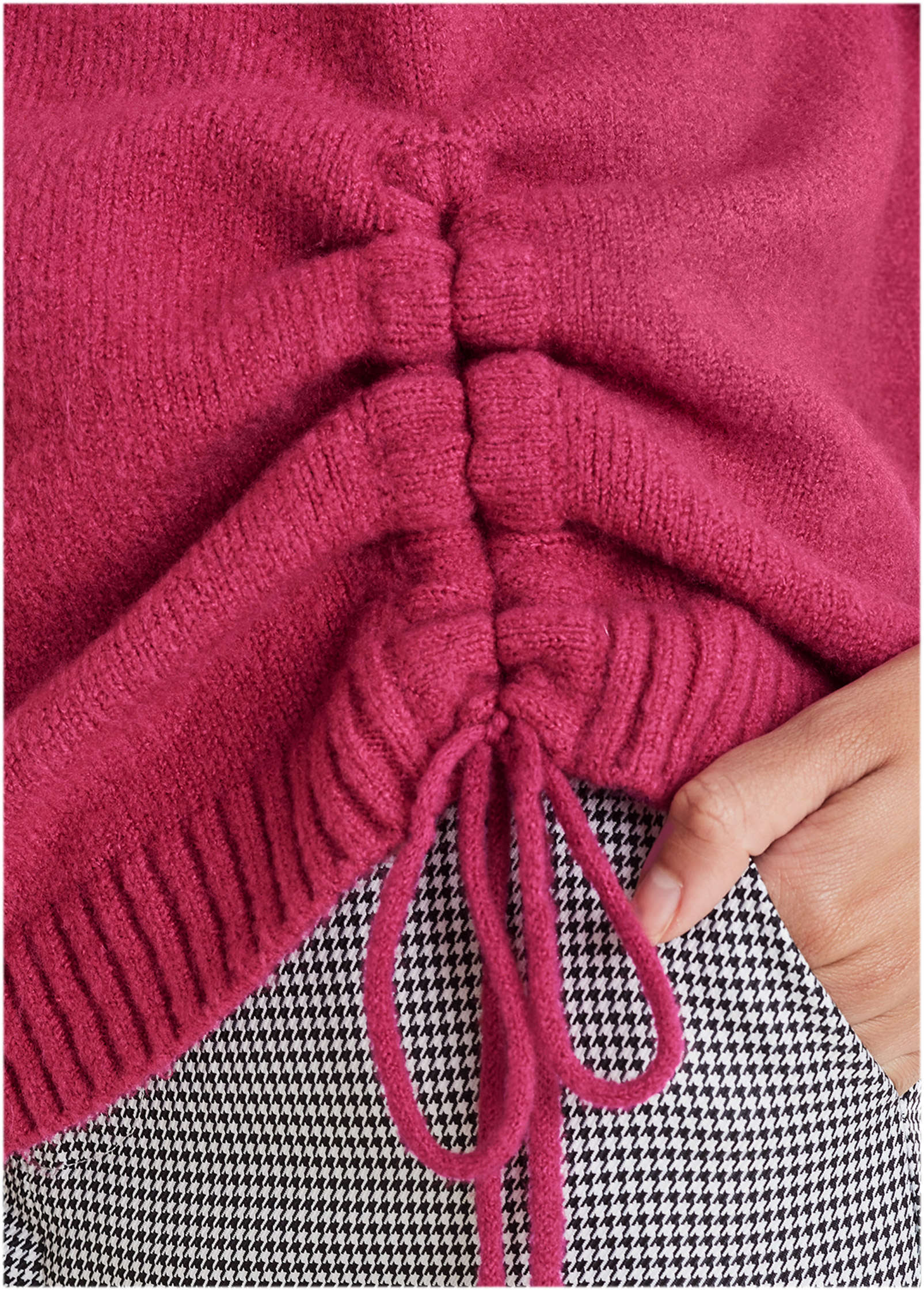 Ruched Sweater - Vivacious | Venus Sale