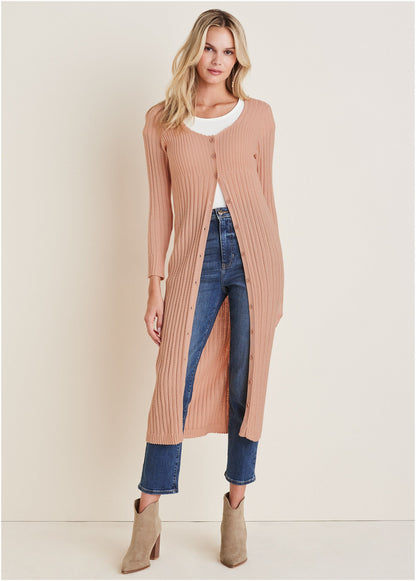Pointelle Duster - Evening Sand | Venus Budget Friendly