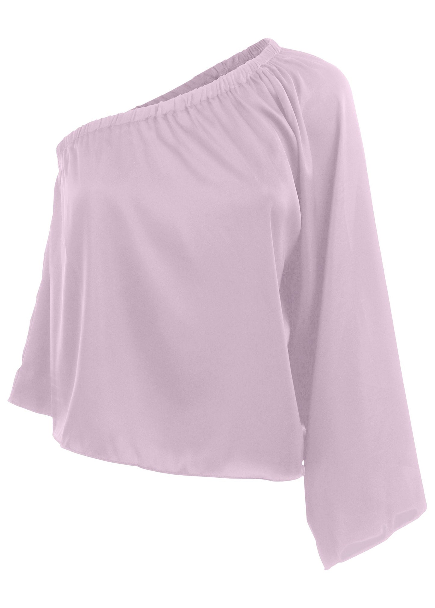 One Shoulder Top - Lilac | Venus Budget Friendly