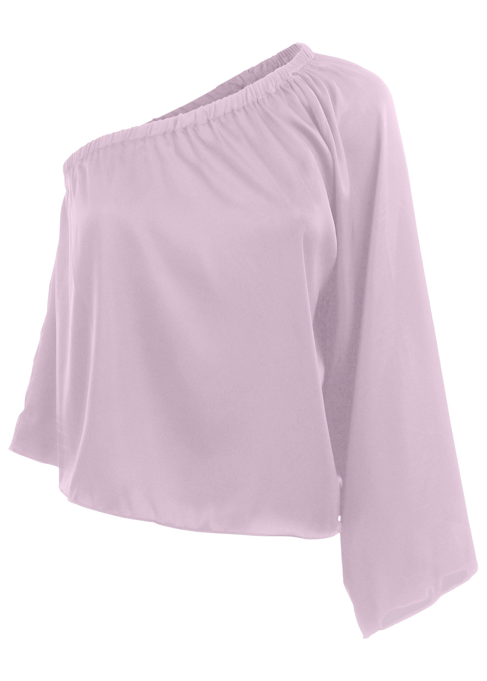 One Shoulder Top - Lilac | Venus Budget Friendly