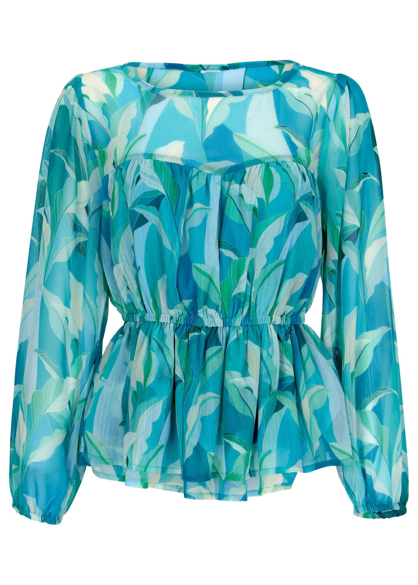 Sheer Beauty Blouse - Botanical Beauty | Venus Special Offer