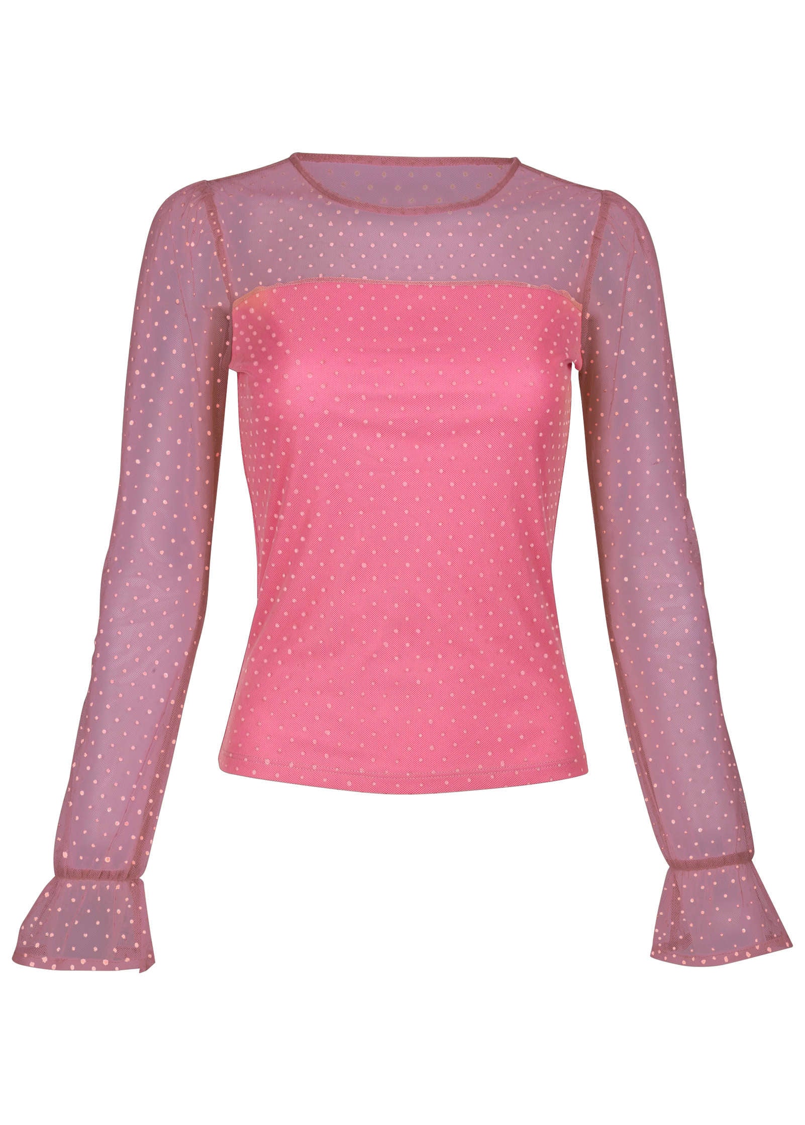 Dot Mesh Top - Polignac | Venus Value