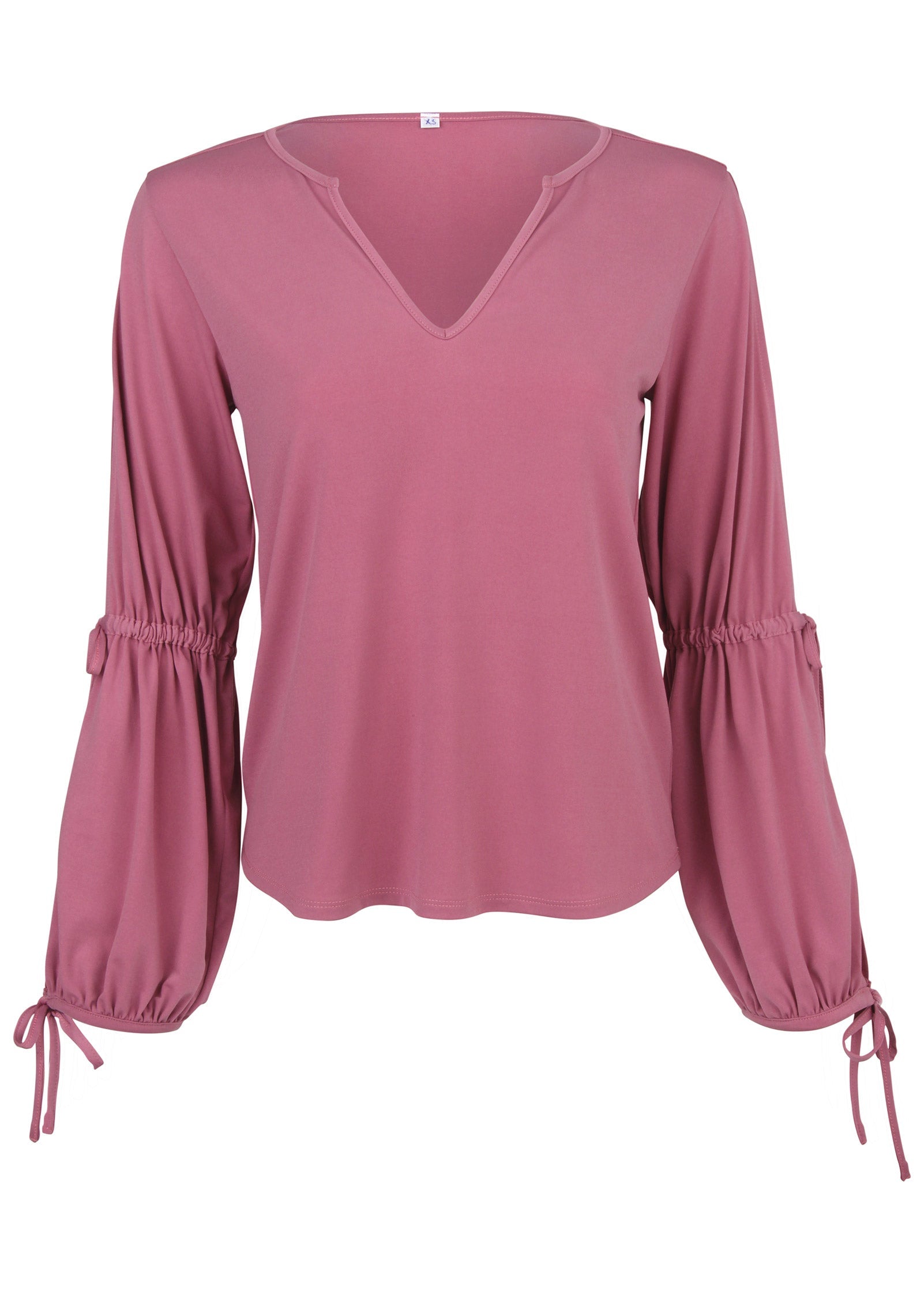 Tie Sleeve Blouse - Heather Rose | Venus Budget Friendly