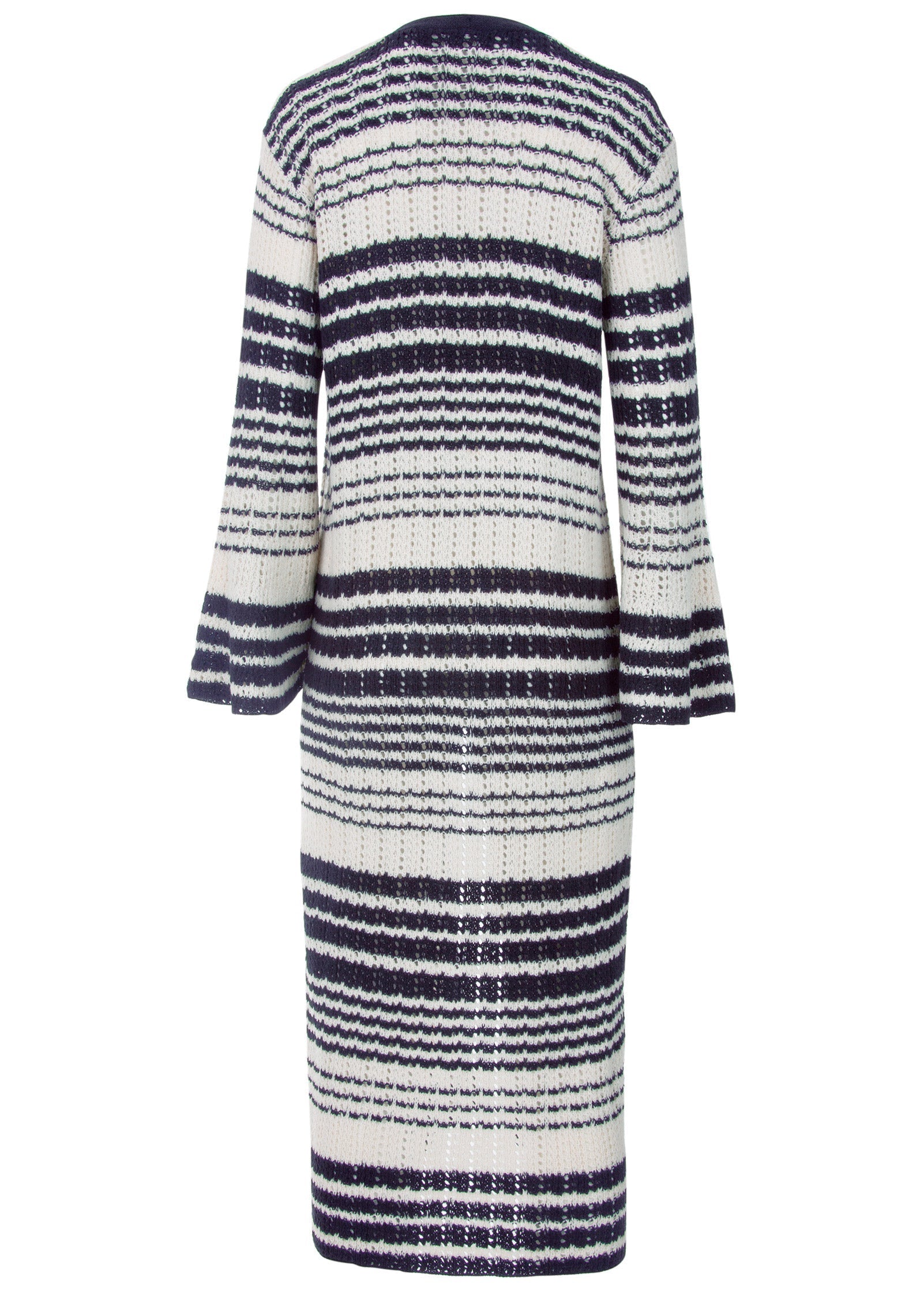 Stripe Duster - Navy Multi | Venus Affordable