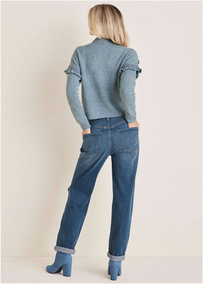 Cheveron Sweater - Tourmaline | Venus Limited Edition