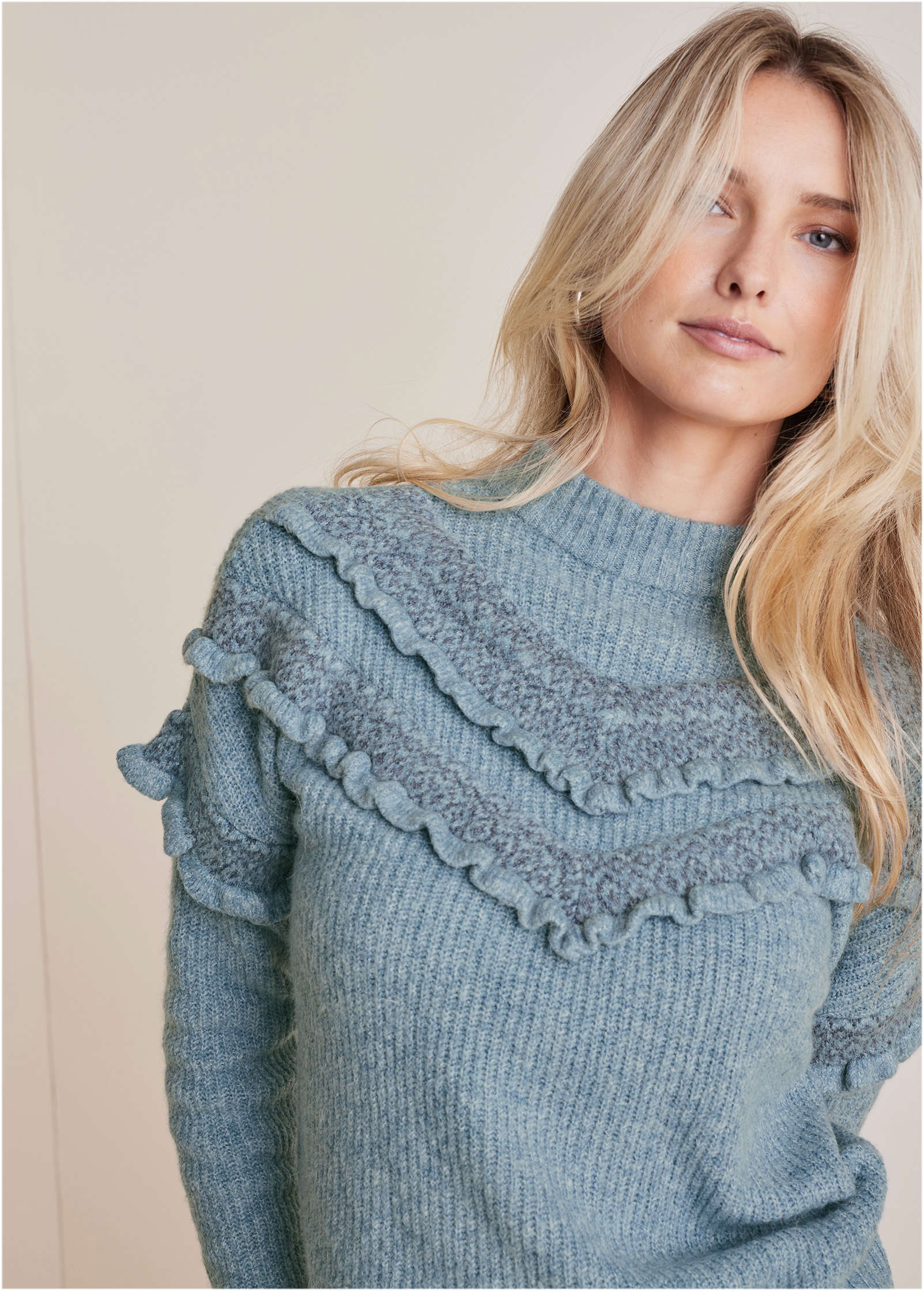 Cheveron Sweater - Tourmaline | Venus Limited Edition