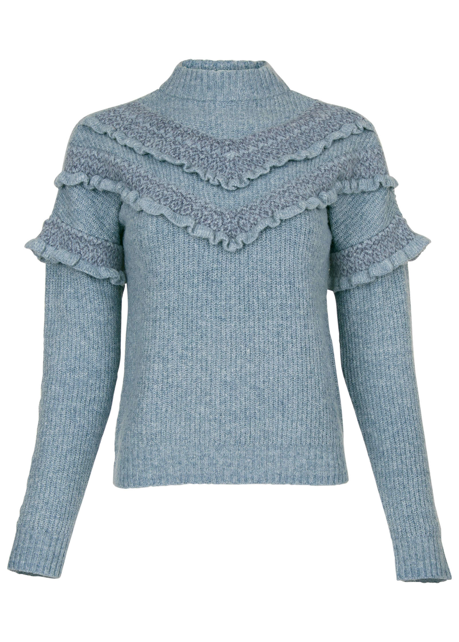 Cheveron Sweater - Tourmaline | Venus Limited Edition
