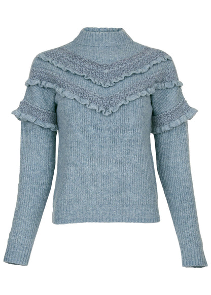 Cheveron Sweater - Tourmaline | Venus Limited Edition