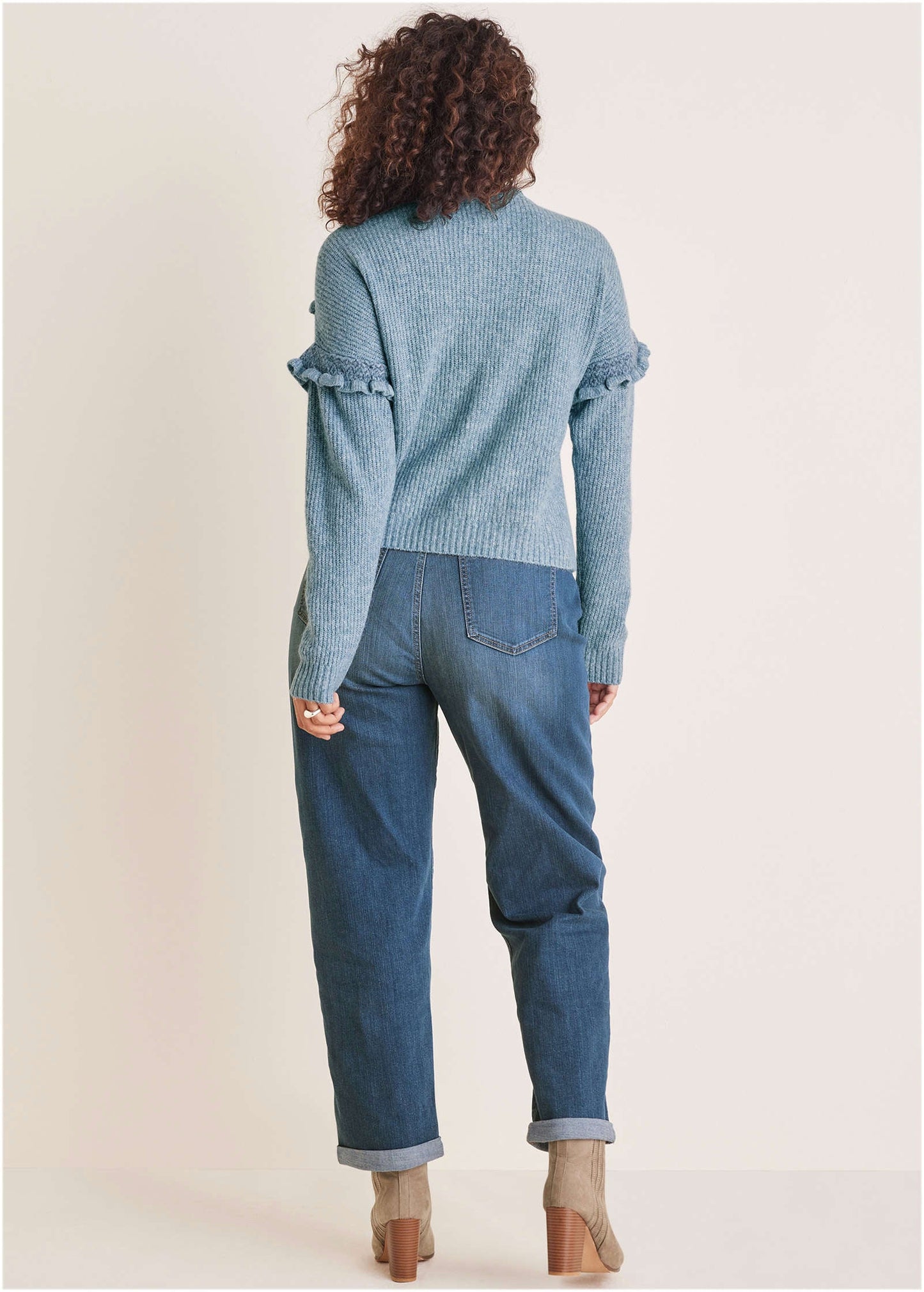 Cheveron Sweater - Tourmaline | Venus Limited Edition