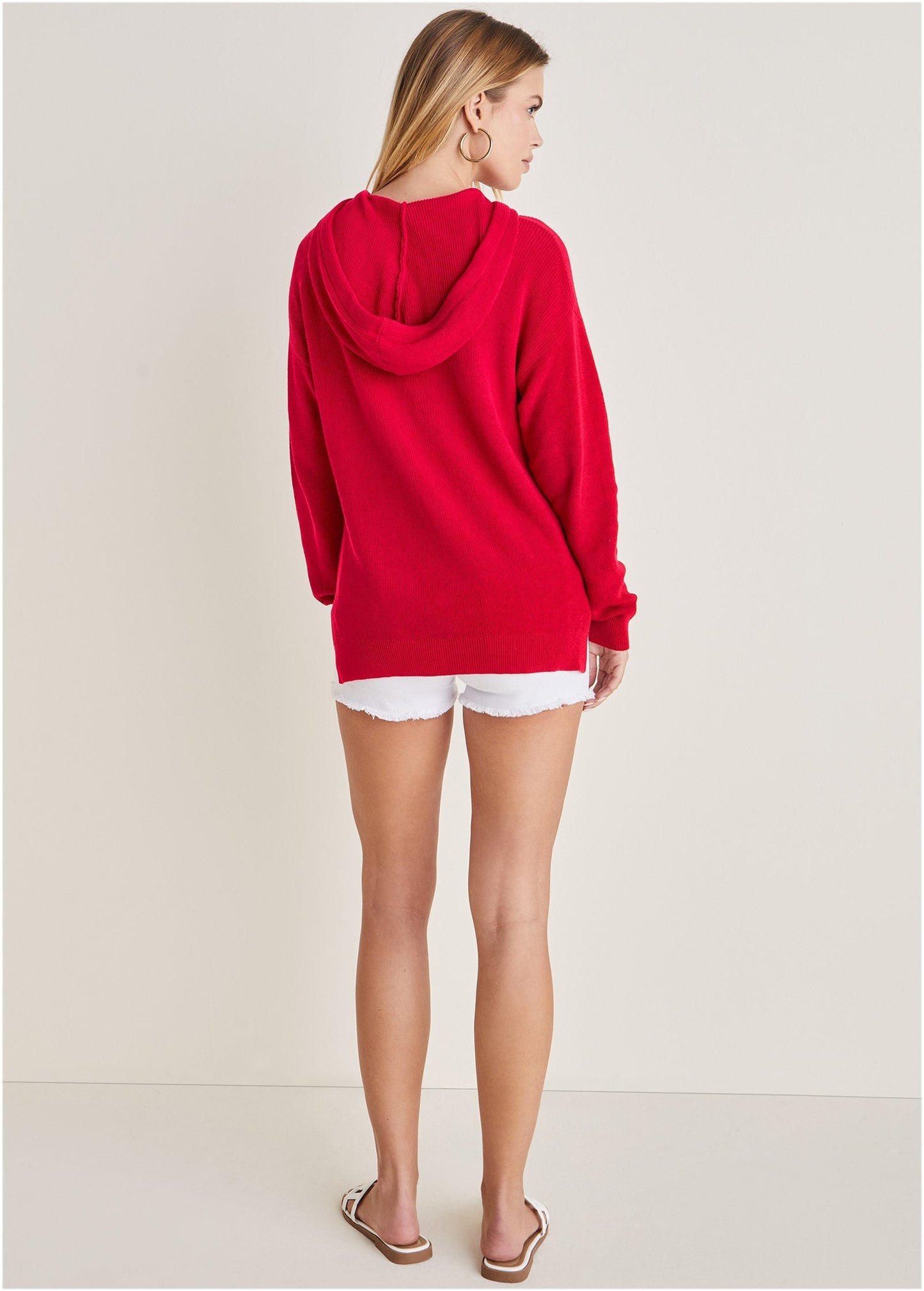 America Hoodie Sweater - Racing Red Multi | Venus Sale