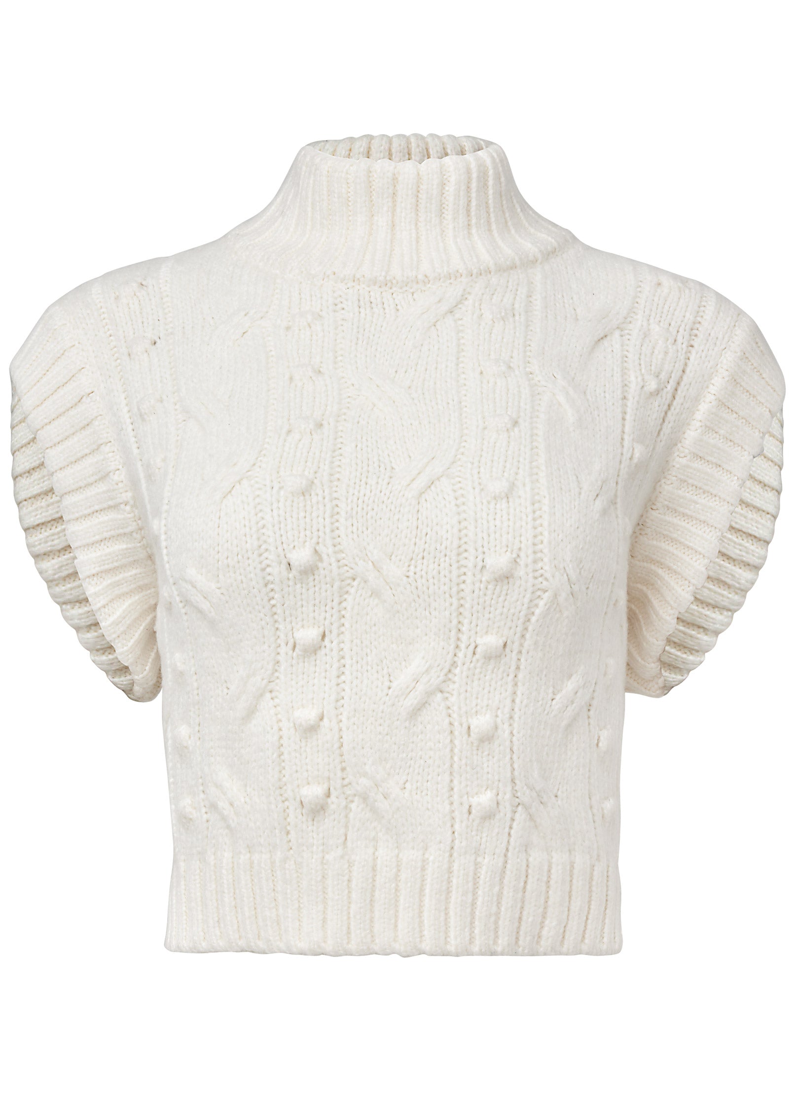 Cable Knit Sweater - Cloud Dancer | Venus Cost Saving