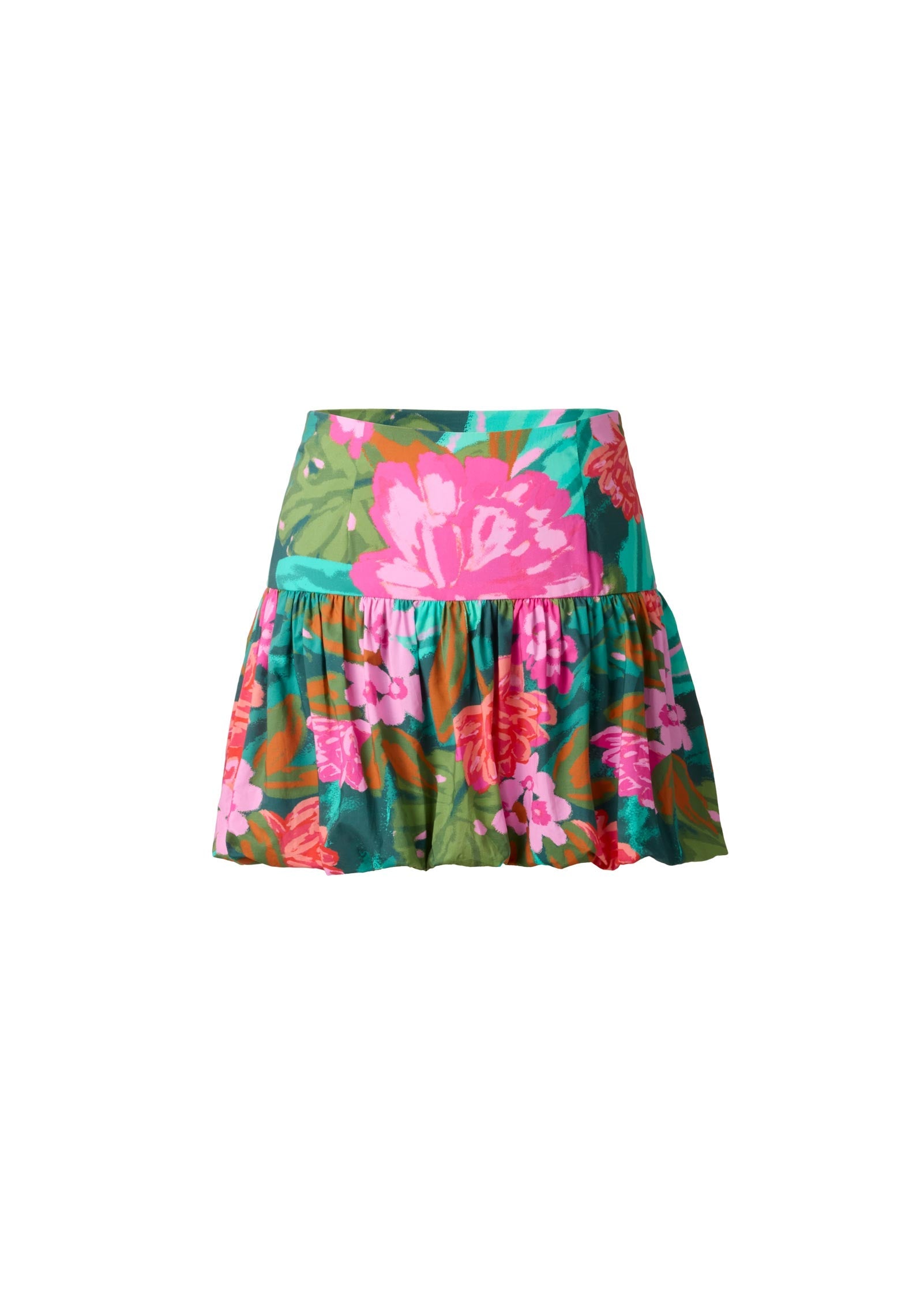Bubble Mini Skirt Tropic Bouquet | Venus Value