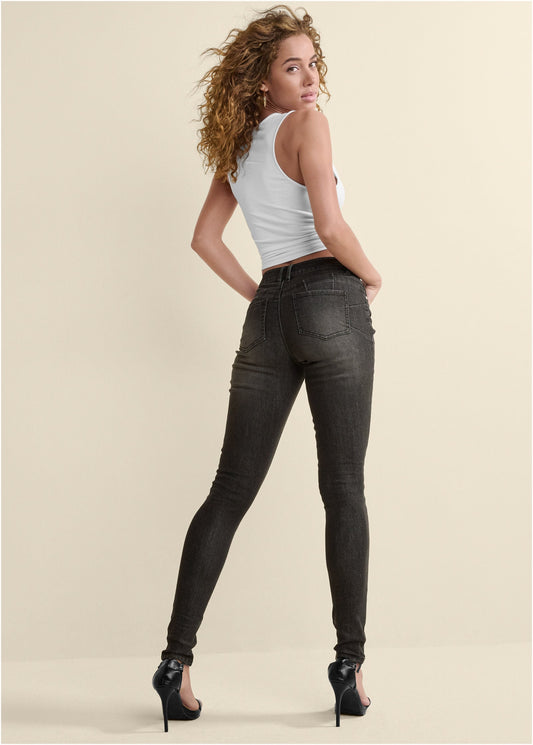 Lift Jeans - Black Denim | Venus Sale