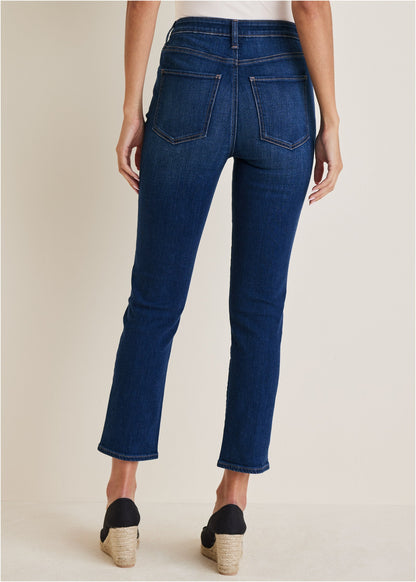 Audrey Straight Leg Jeans - Dark Wash | Venus Cost Saving