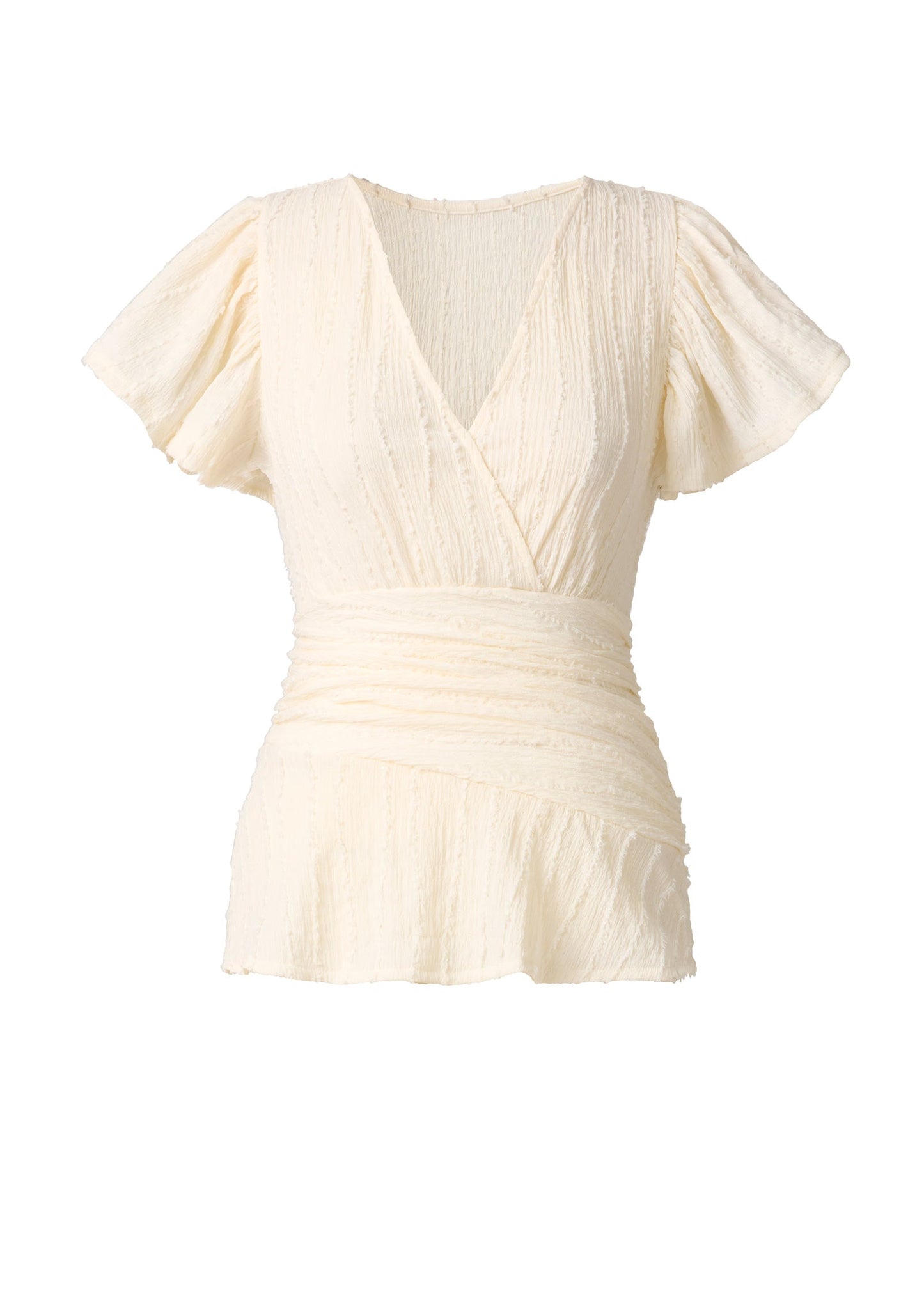 Vineyard Knit Gathered Top Cloud Dancer | Venus Special Offer