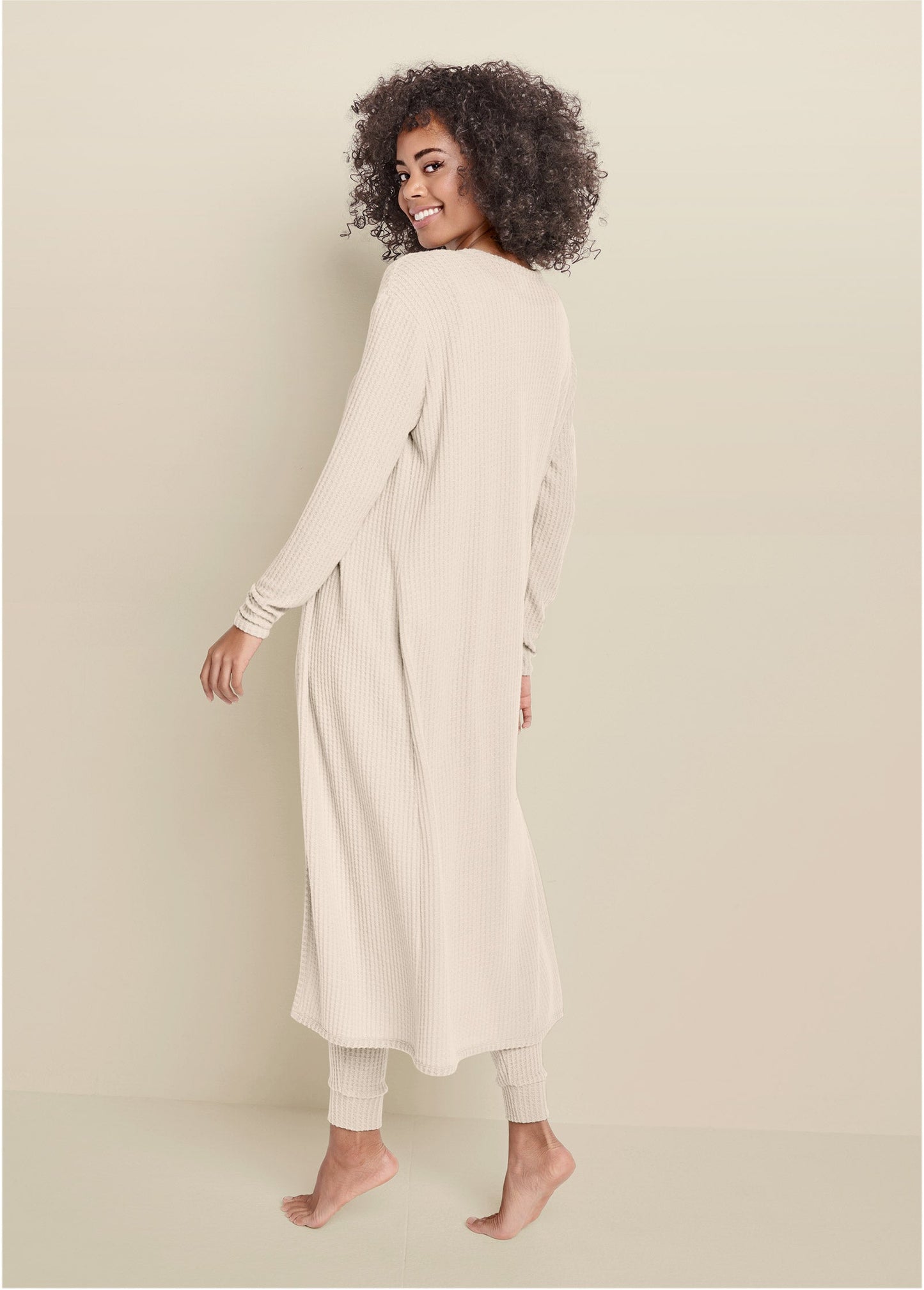 Cozy Waffle 3 Piece Set Oatmeal | Venus Value