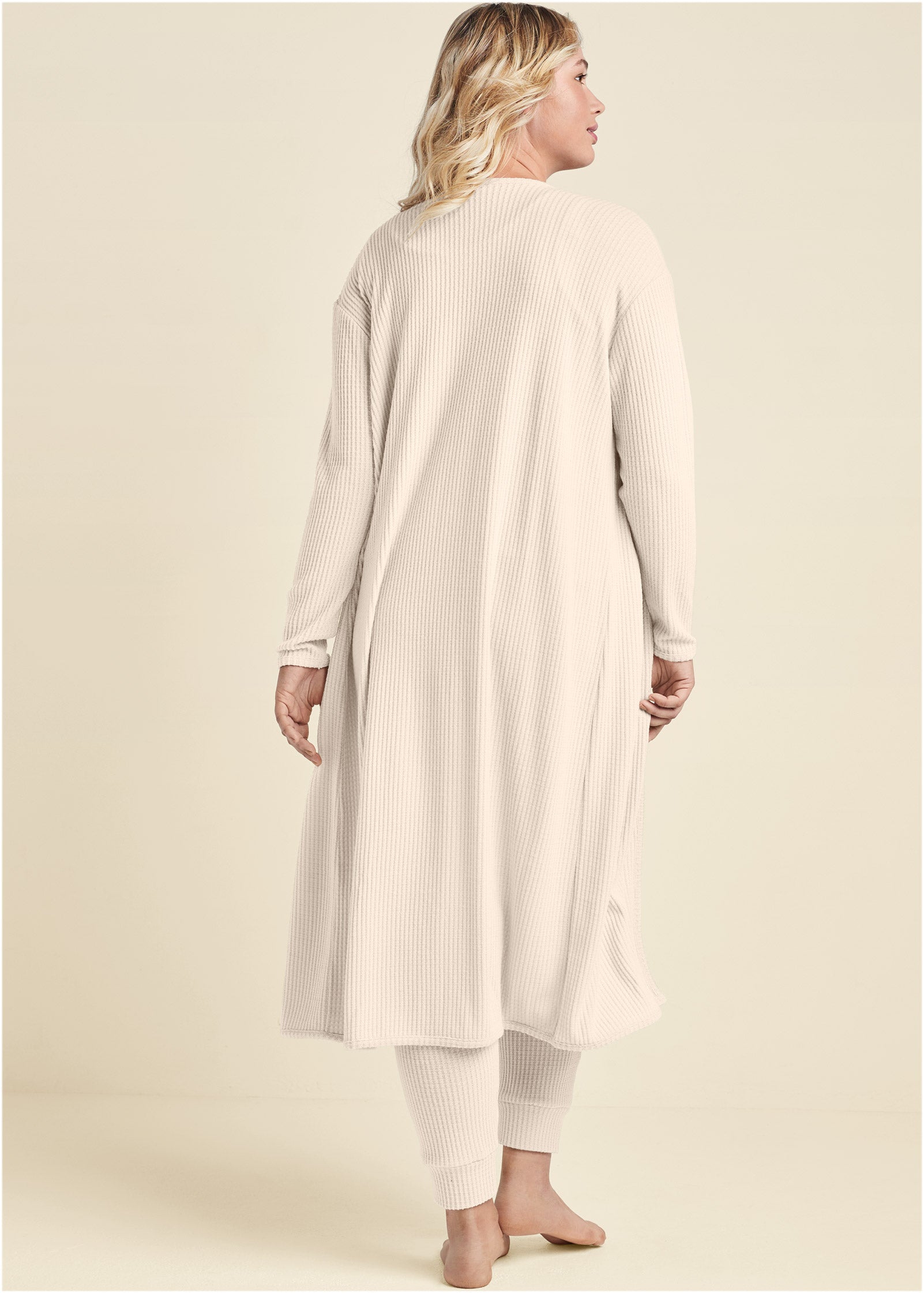 Cozy Waffle 3 Piece Set Oatmeal | Venus Value