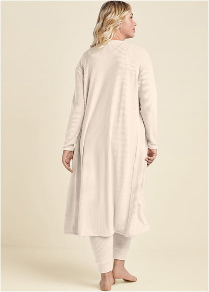 Cozy Waffle 3 Piece Set Oatmeal | Venus Value
