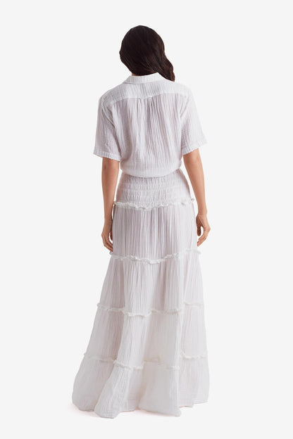 Mimi Flamingo Bliss Gauze Reef Convertible Skirt | Venus Featured