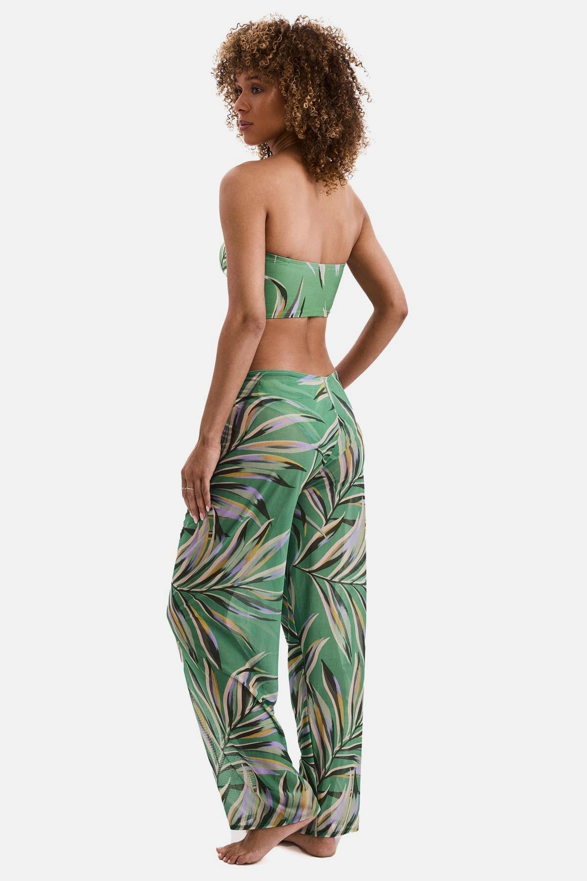 Riley Sarong Pant - Coastal Leaves | Venus Customer Favorite
