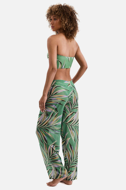 Riley Sarong Pant - Coastal Leaves | Venus Customer Favorite