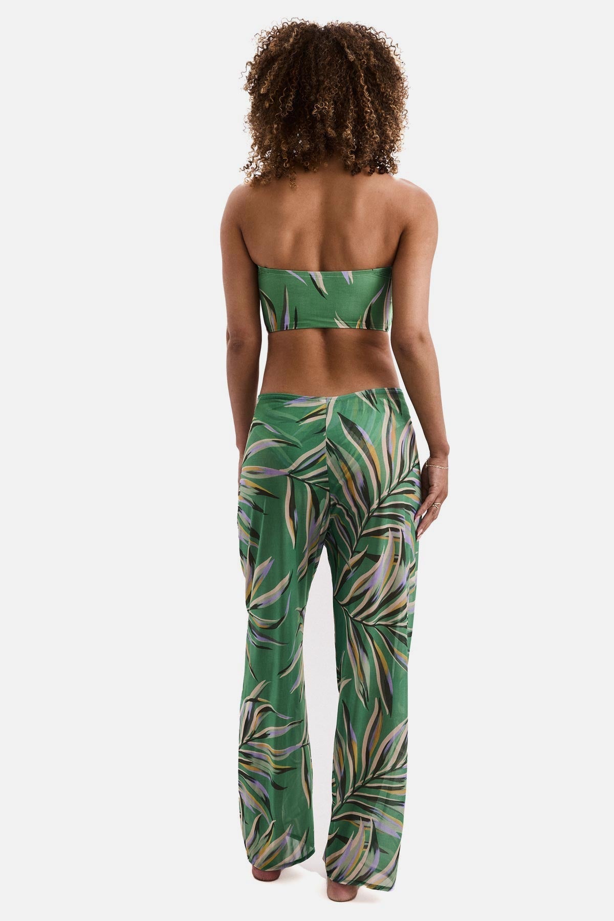 Riley Sarong Pant - Coastal Leaves | Venus Customer Favorite